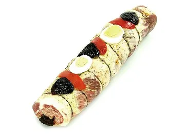 Costilla de cerdo ibérico rellena
