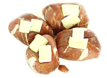 Mini relleno de jamón y brie